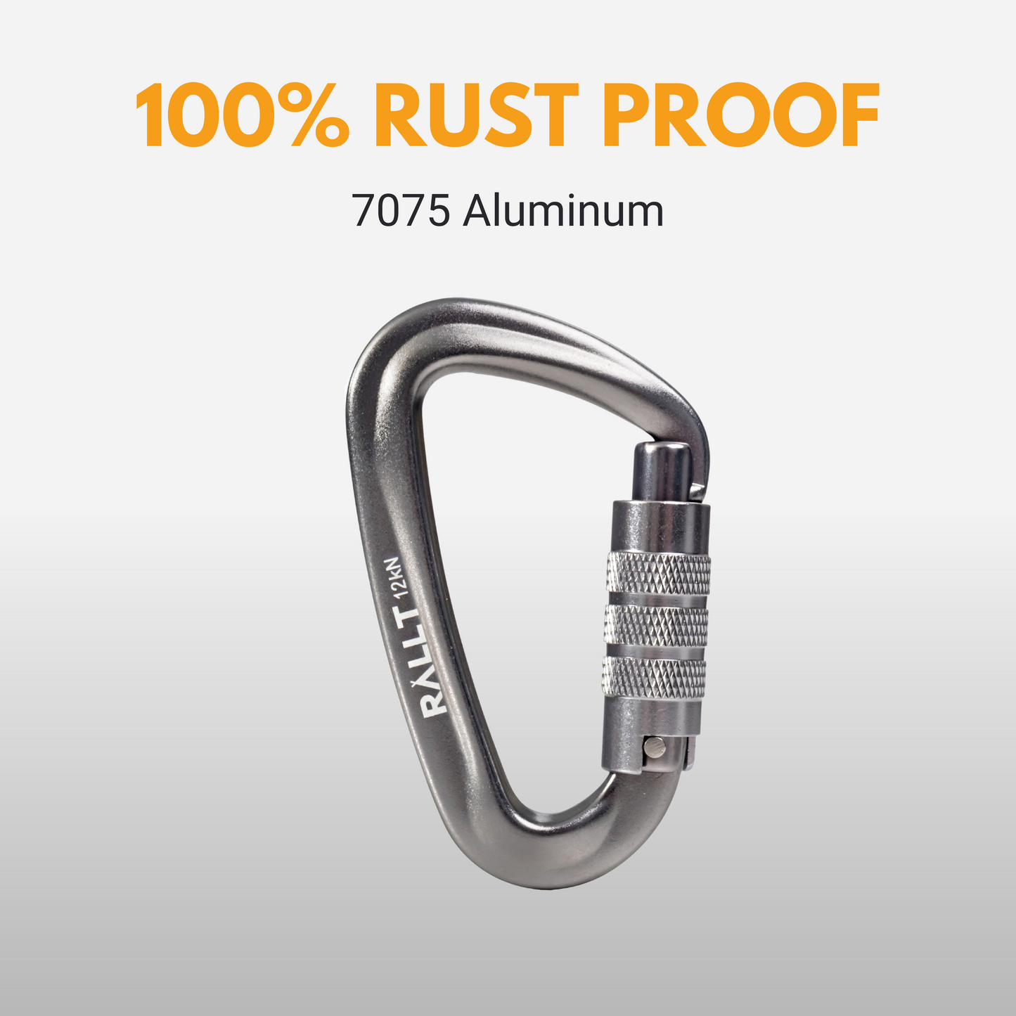 Auto-Locking Aluminum Carabiner