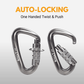 Auto-Locking Aluminum Carabiner