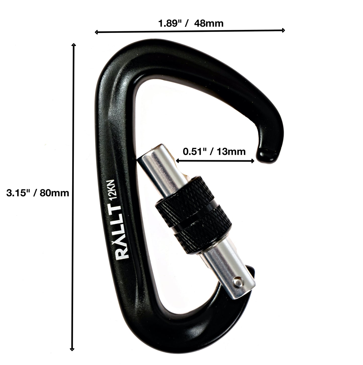 Aluminum Locking Carabiner